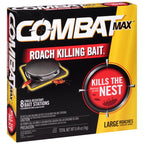 Combat Max Roach Bait Station 8 pk - Case of 12