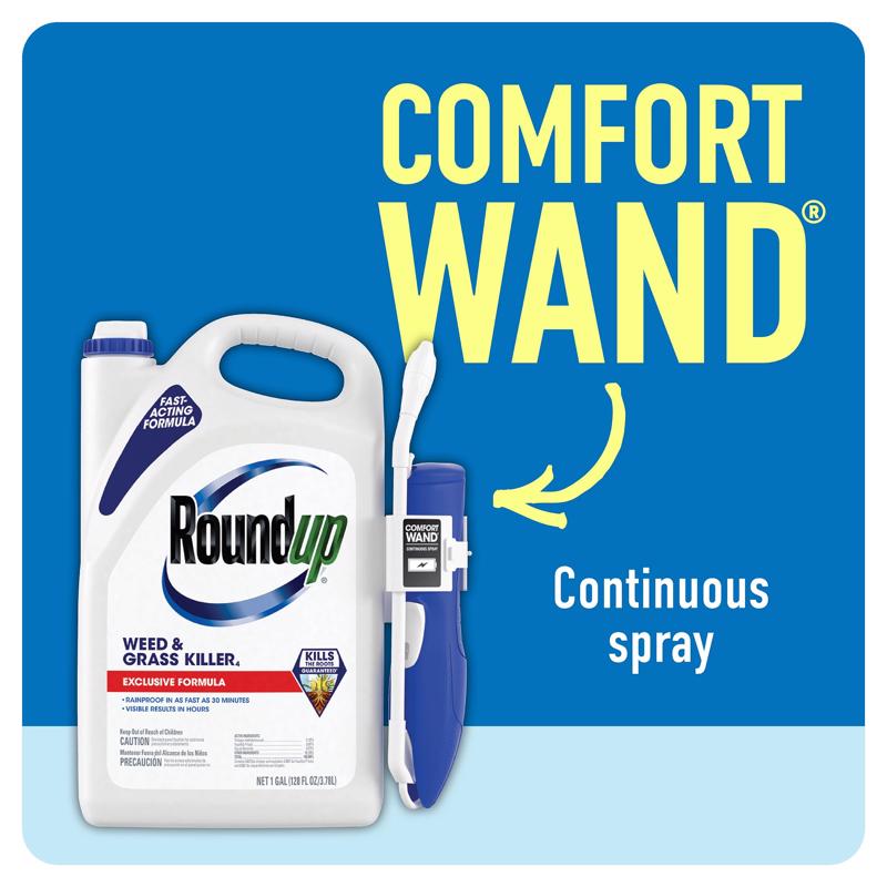 Roundup Weed and Grass Killer RTU Liquid 1 gal