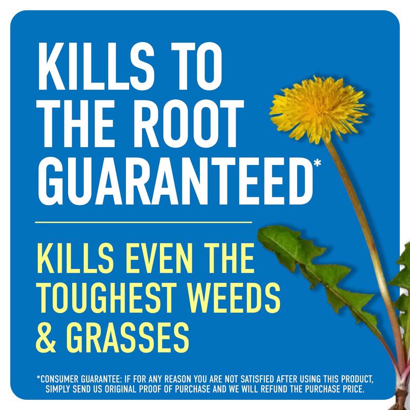 Roundup Weed and Grass Killer Refill RTU Liquid 1.25 gal - Case of 4