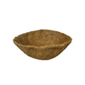 Living Accents 14 in. D Coco Fiber Basket Liner Brown
