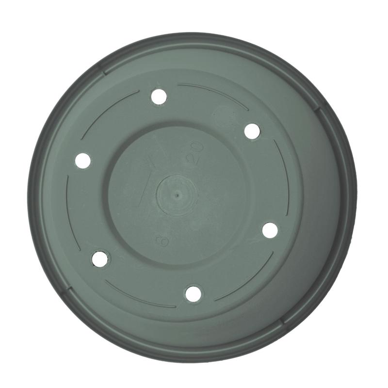 Bloem Terra 5.5 in. H X 6.5 in. W X 4.5 in. D Plastic Traditional Planter Basil