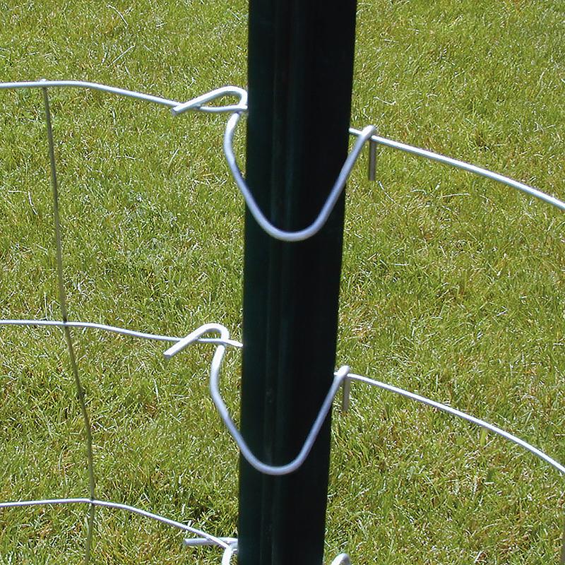 FarmGard 6.5 ft. H Rail Steel / Billet Studded T-Post - Case of 5