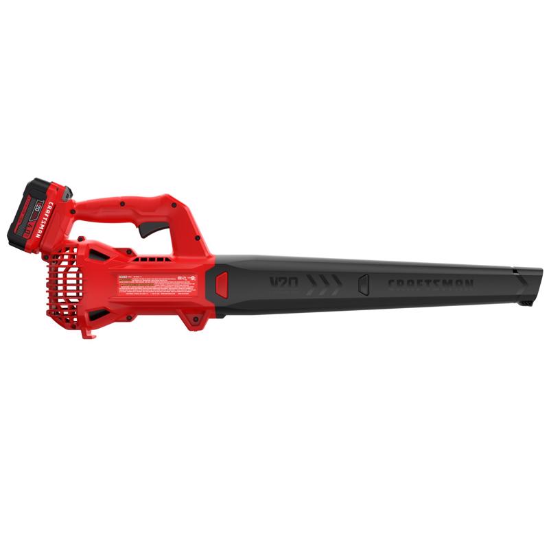 CRAFTSMAN CMCL710M1 90 mph 200 CFM 20 V Battery Handheld Blower Kit (Battery & Charger)