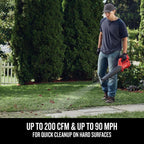 CRAFTSMAN CMCL710M1 90 mph 200 CFM 20 V Battery Handheld Blower Kit (Battery & Charger)