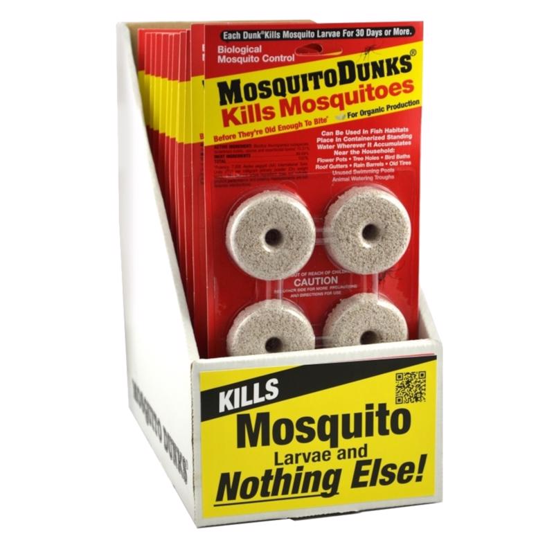 Summit Mosquito Dunks Organic Insect Repellent Solid For Mosquitoes 6 ct
