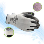 SHOWA ATLAS 451 Unisex Indoor/Outdoor Cold Weather Work Gloves Gray XL 1 pair