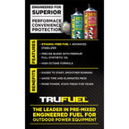 TruFuel Ethanol-Free 2-Cycle 40:1 Engineered Fuel and Oil 32 oz - Case of 6