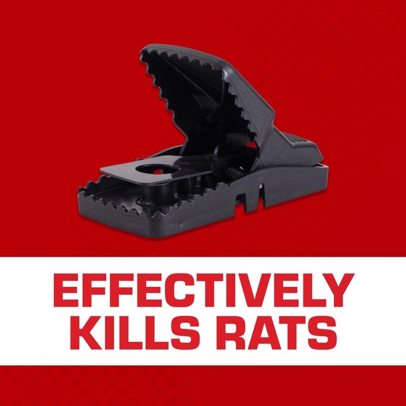 Tomcat Medium Snap Trap For Rats 1 pk - Case of 8