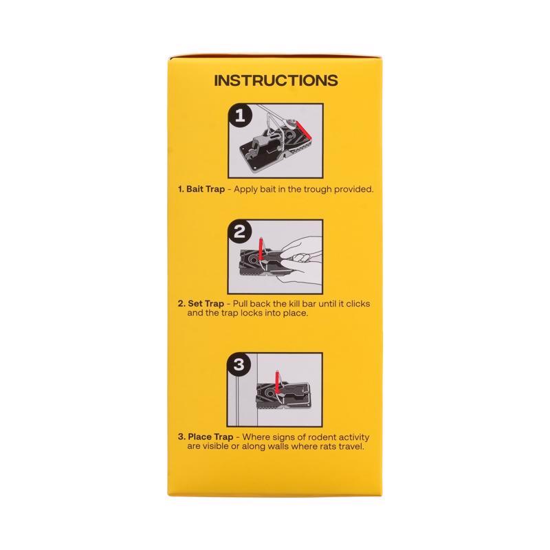 Victor Power-Kill Medium Snap Trap For Rats 1 pk - Case of 6