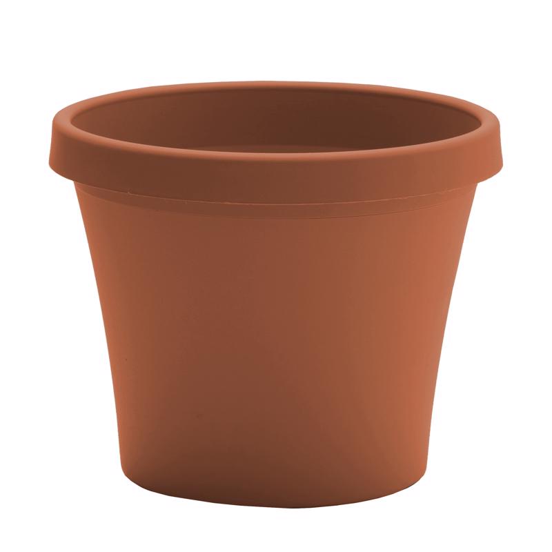 Bloem Terra 12.75 in. H X 10.25 in. W X 15 in. D Resin Traditional Planter Terra Cotta