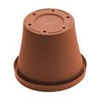 Bloem Terra 12.75 in. H X 10.25 in. W X 15 in. D Resin Traditional Planter Terra Cotta