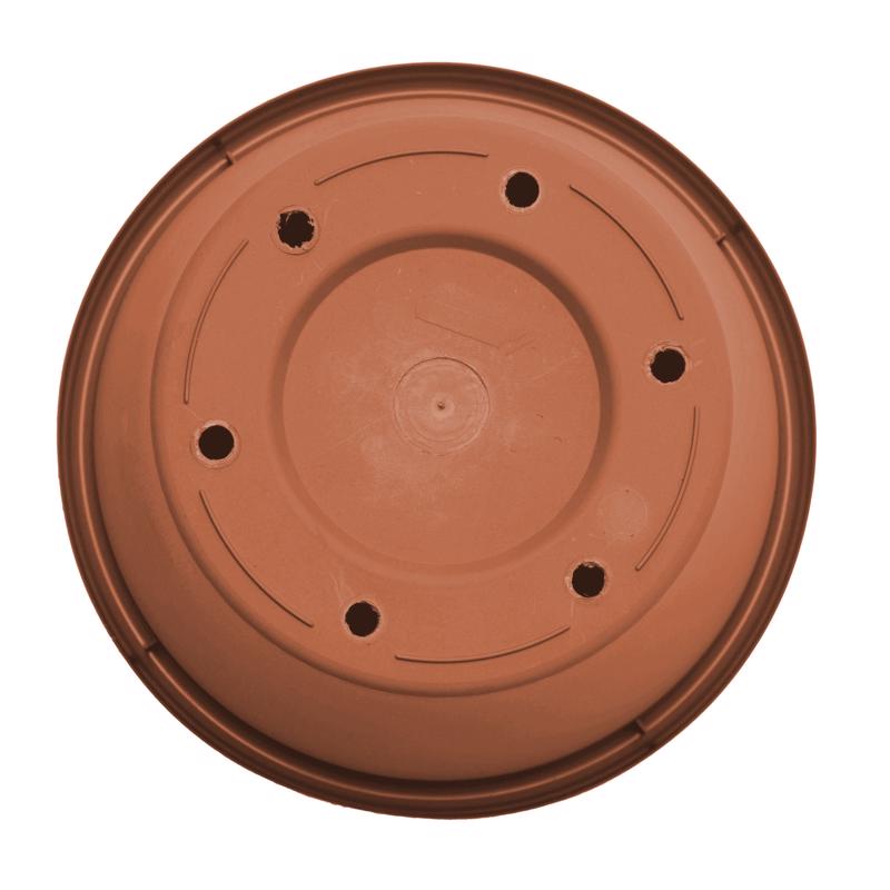 Bloem Terra 12.75 in. H X 10.25 in. W X 15 in. D Resin Traditional Planter Terra Cotta