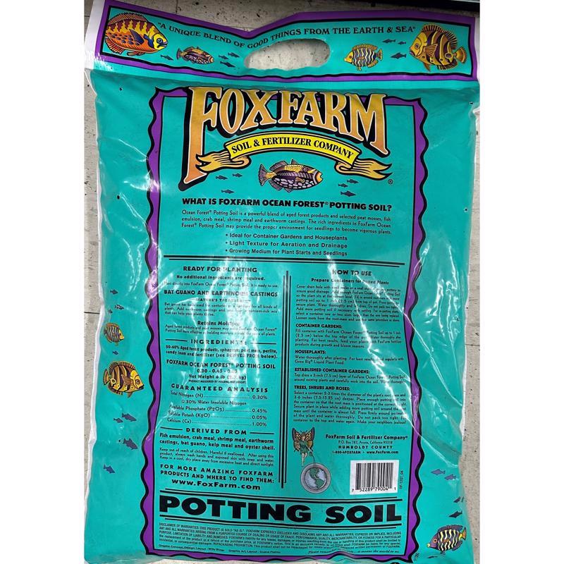 FoxFarm Ocean Forest All Purpose Potting Soil 12 qt