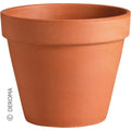 Deroma 5.7 in. H X 6 in. D Clay Standard Planter Terracotta - Case of 24