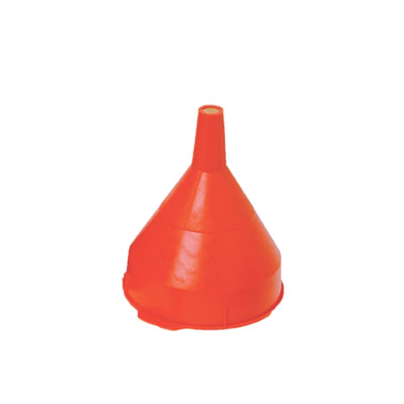 Little Giant Orange 8-1/2 in. H Plastic 64 oz Funnel with Screen - Case of 6