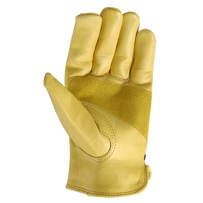 Wells Lamont L Cowhide Leather Driver Saddletan Gloves - Case of 3