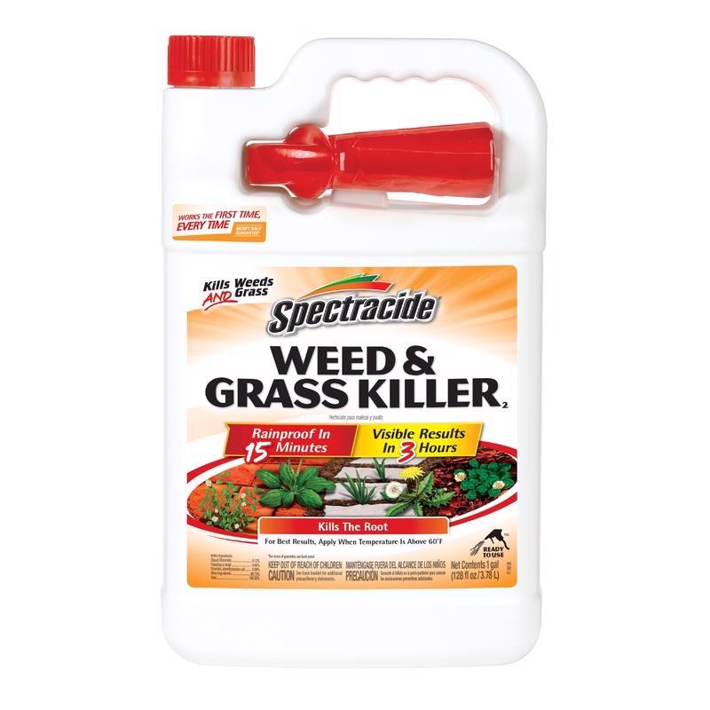 Spectracide Weed and Grass Killer RTU Liquid 1 gal - Case of 4