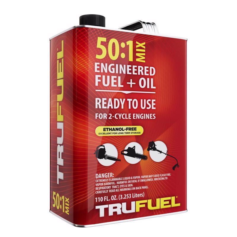TruFuel Ethanol-Free 2-Cycle 50:1 Engineered Fuel and Oil 110 oz - Case of 4