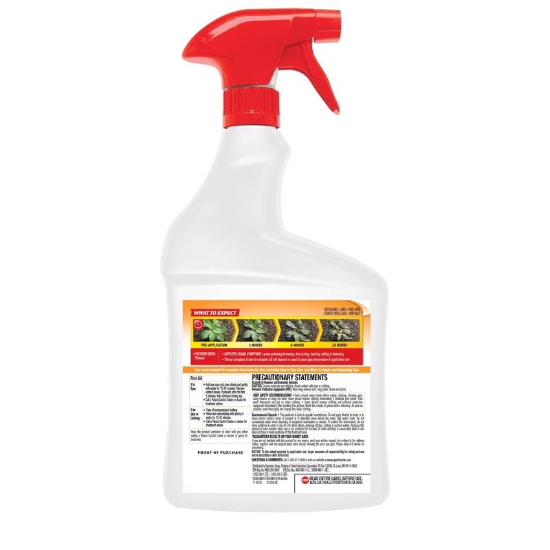 Spectracide Weed and Grass Killer RTU Liquid 32 oz