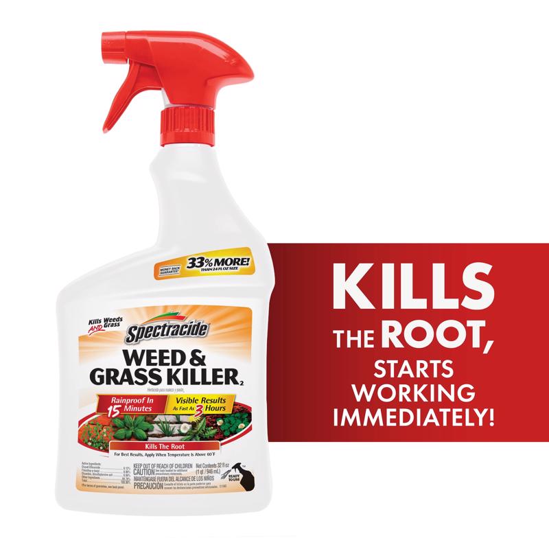 Spectracide Weed and Grass Killer RTU Liquid 32 oz