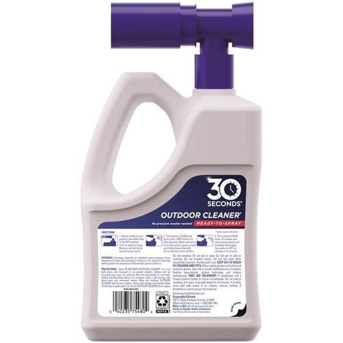 30 SECONDS Outdoor Cleaner Concentrate 64 oz - Case of 5
