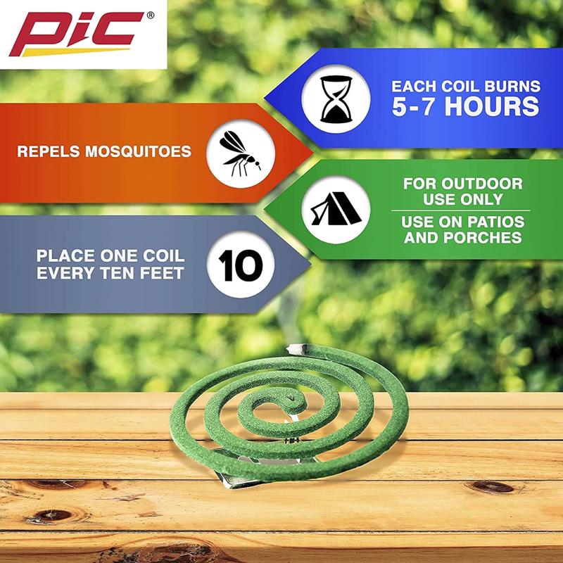 PIC Insect Repellent Coil For Mosquitoes