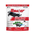 Tomcat Bait Station and Bait Blocks For Mice 8 oz 1 pk - Case of 4