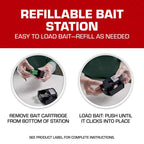 Tomcat Bait Station and Bait Blocks For Mice 8 oz 1 pk - Case of 4