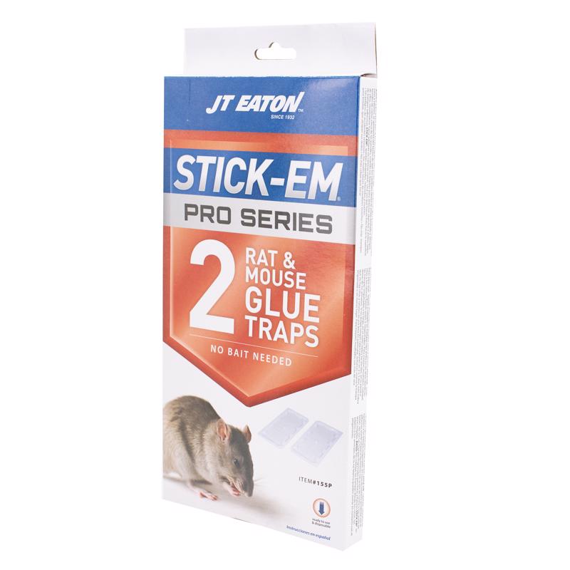 JT Eaton Stick-Em Pro Series Medium Glue Board Trap For Rodents 2 pk