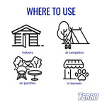 TERRO Fly Magnet Fly Paper 8 pk