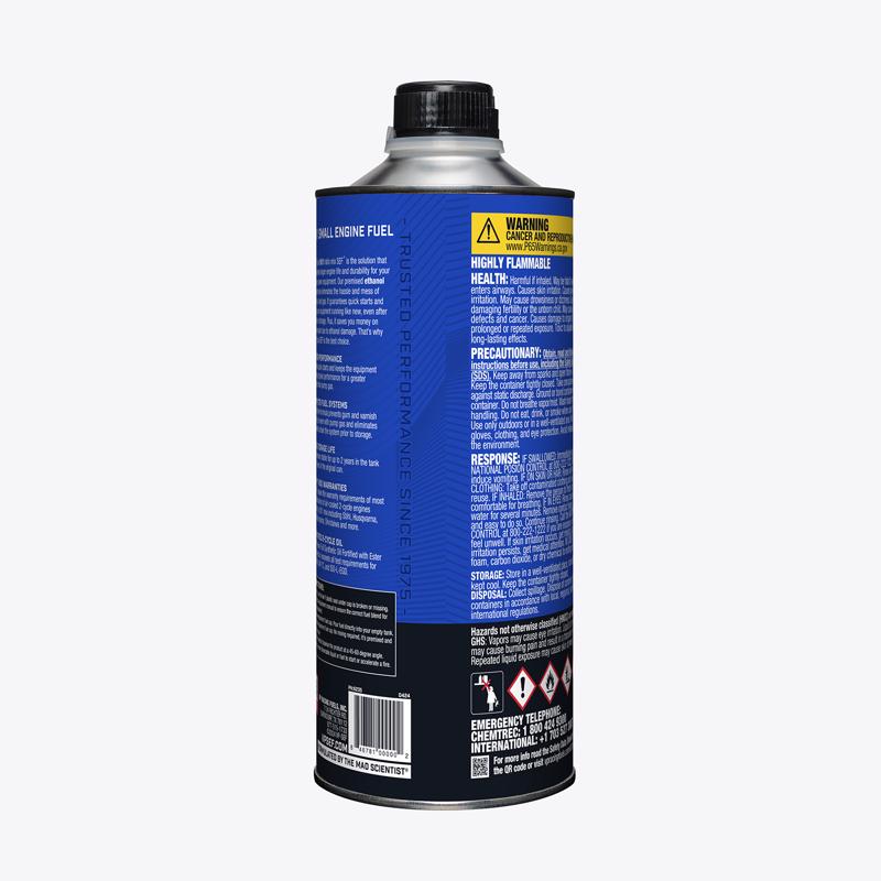 VP Racing Fuels Small Engine Ethanol-Free 2-Cycle 50:1 Pre-Mixed Fuel 1 qt - Case of 8