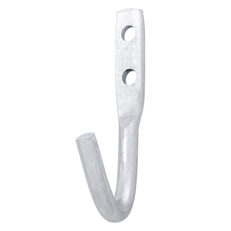 Hampton Small Zinc-Plated Silver Steel 2.5625 in. L Rope Binding Hook 175 lb 1 pk - Case of 10