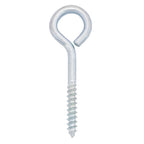 Hampton 1/4 in. X 3 in. L Zinc-Plated Steel Lag Thread Eyebolt - Case of 10