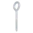Hampton 1/4 in. X 3 in. L Zinc-Plated Steel Lag Thread Eyebolt - Case of 10