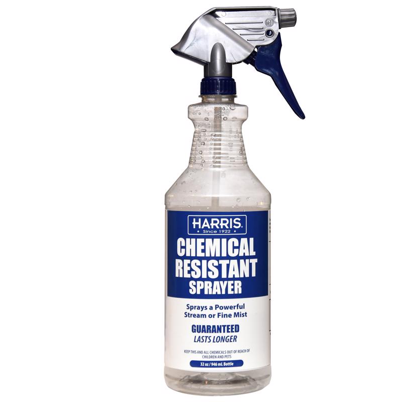 Harris Chemical Resistant 32 oz Mister/Sprayer Spray Bottle - Case of 12