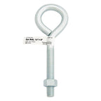 Hampton 1/2 in. X 6 in. L Zinc-Plated Steel Eyebolt Nut Included - Case of 5