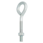 Hampton 1/2 in. X 6 in. L Zinc-Plated Steel Eyebolt Nut Included - Case of 5