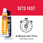 J-B Weld KwikWeld High Strength Automotive Epoxy Paste 2 oz - Case of 6