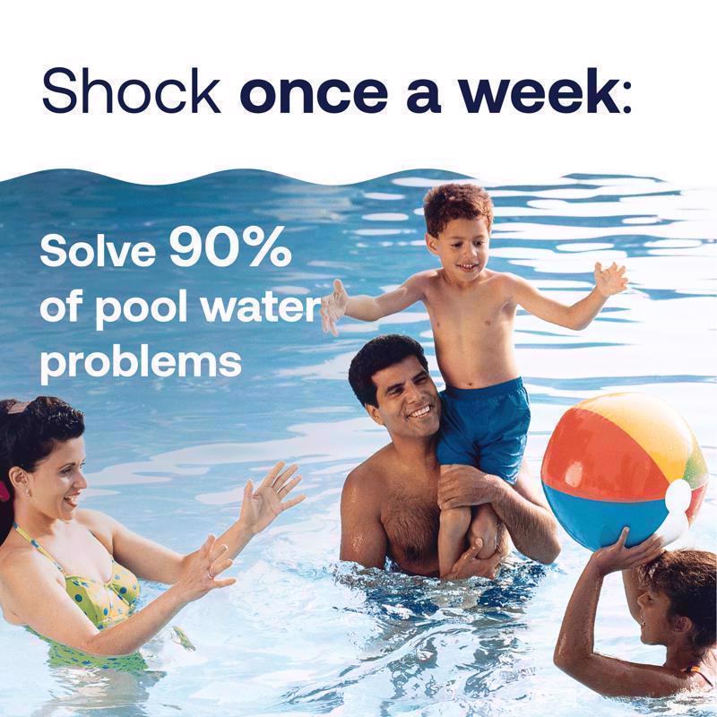 HTH Pool Care Granule Shock Treatment 4.9 lb