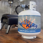 Flame King 20 lb Steel Type 1 Empty LP Tank