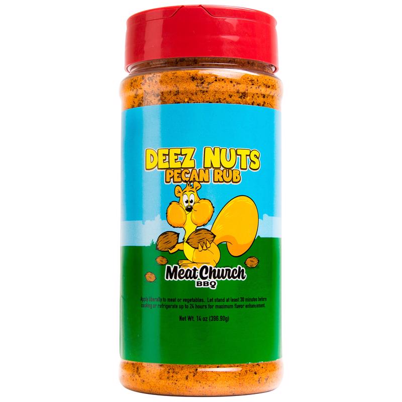 Meat Church Deez Nuts Pecan Seasoning Rub 12.5 oz