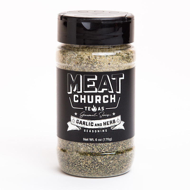 Meat Church Gourmet Series Garlic & Herb Seasoning 6 oz - product image