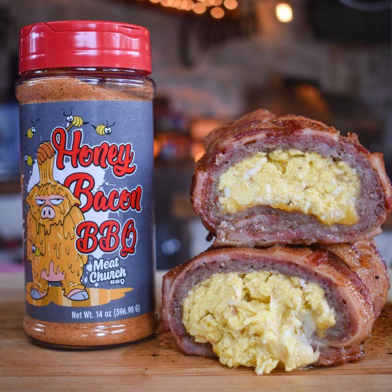 Meat Church Honey Bacon BBQ Seasoning Rub 13 oz