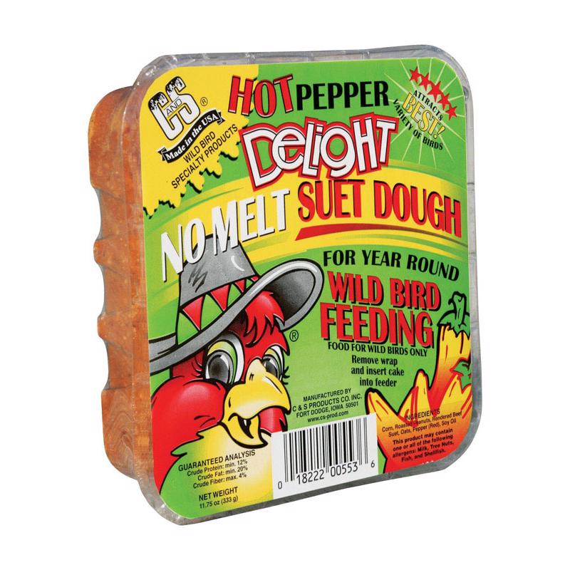 C&S Products Hot Pepper Delight Wild Bird Food 11.75 oz - Case of 12