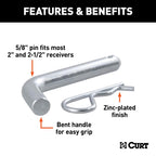CURT Hitch Pin and Clip