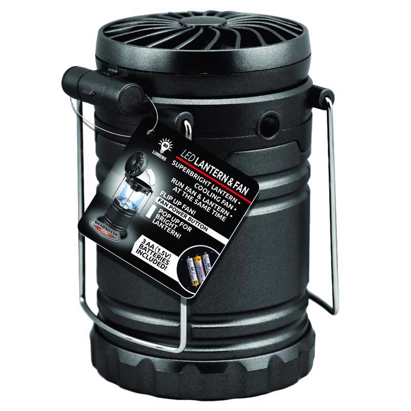Blazing LEDz 80 lm Assorted LED LED Lantern & Fan - Case of 9