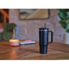 Stanley The Quencher H2.0 FlowState 30 oz Black BPA Free Double-wall Vacuum Insulated Tumbler