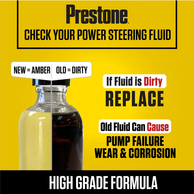 Prestone Power Steering Fluid 12 oz - Case of 12