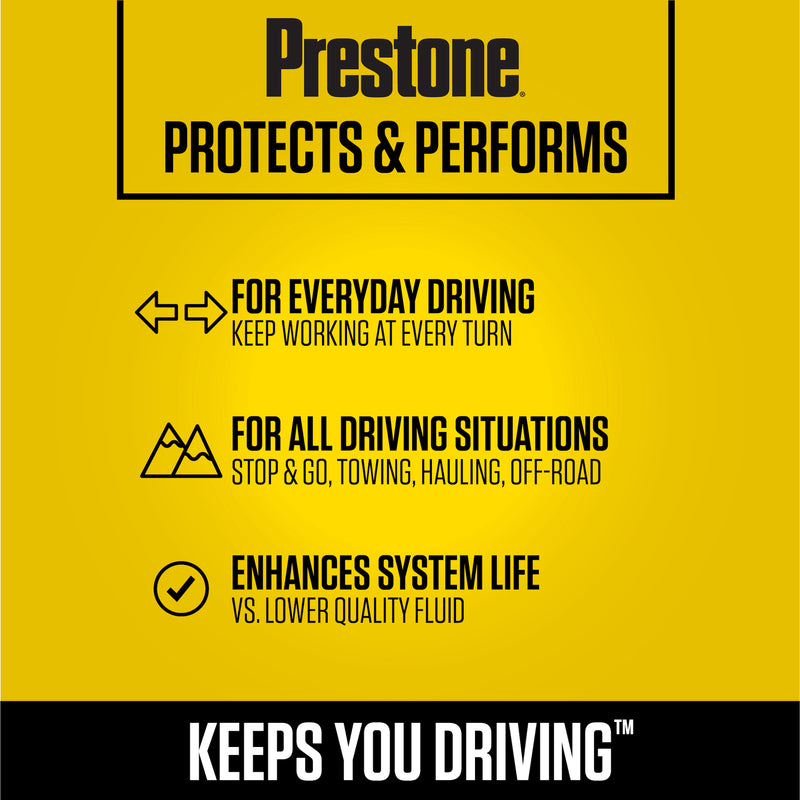 Prestone Power Steering Fluid 12 oz - Case of 12