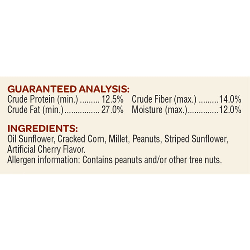 Kaytee Songbird Blend Wild Bird Food 7 lb - Case of 6
